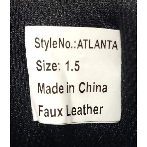 Rocawear Kids Boys Boots Size 1.5 Style Atlanta Faux Leather New In Box - Picture 2 of 7